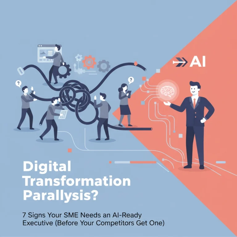 Digital Transformation Paralysis? 7 Signs Your SME Needs an AI Exec
