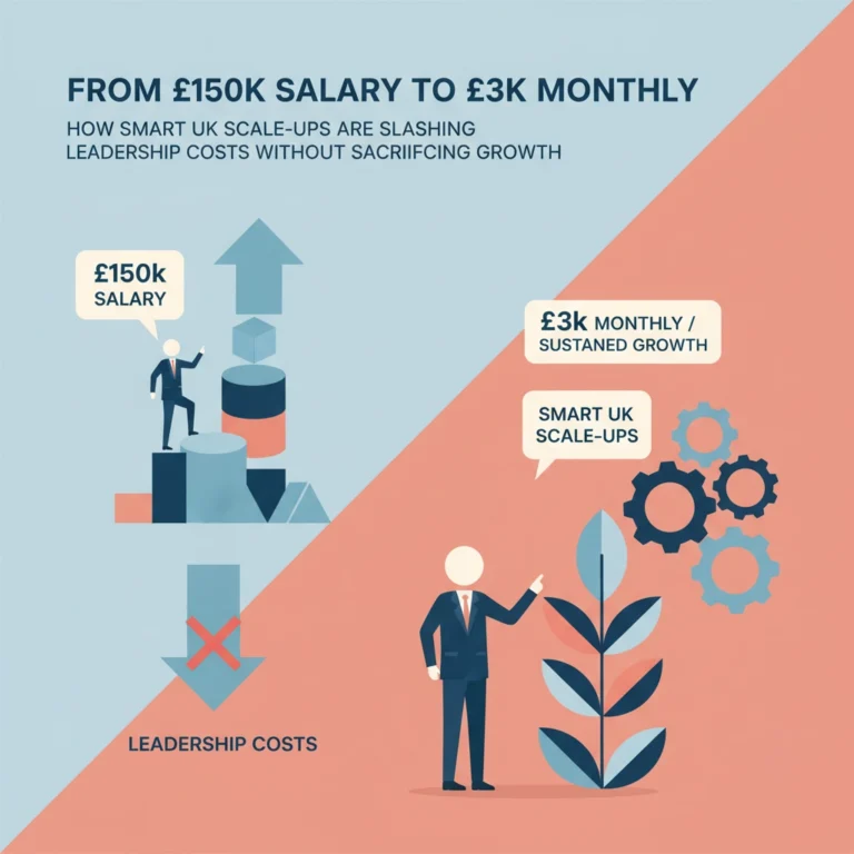 From £150k Salary to £3k Monthly: How Scale-Ups Cut Leadership Costs