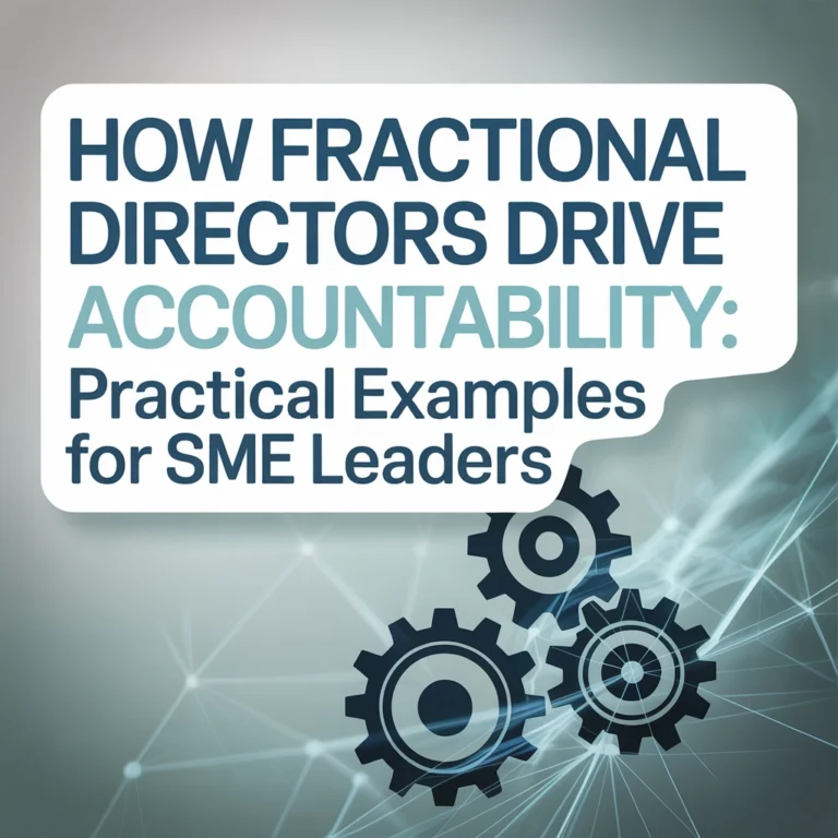 How Fractional Directors Drive Accountability: Practical Examples for SME Leaders
