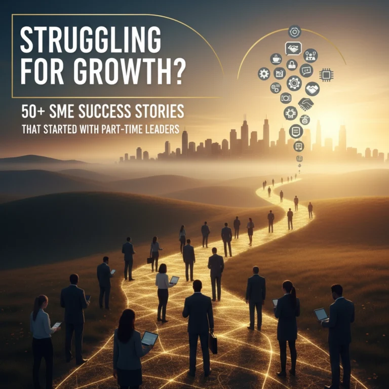 Struggling For Growth? 50+ SME Success Stories That Started with Part-Time Leaders
