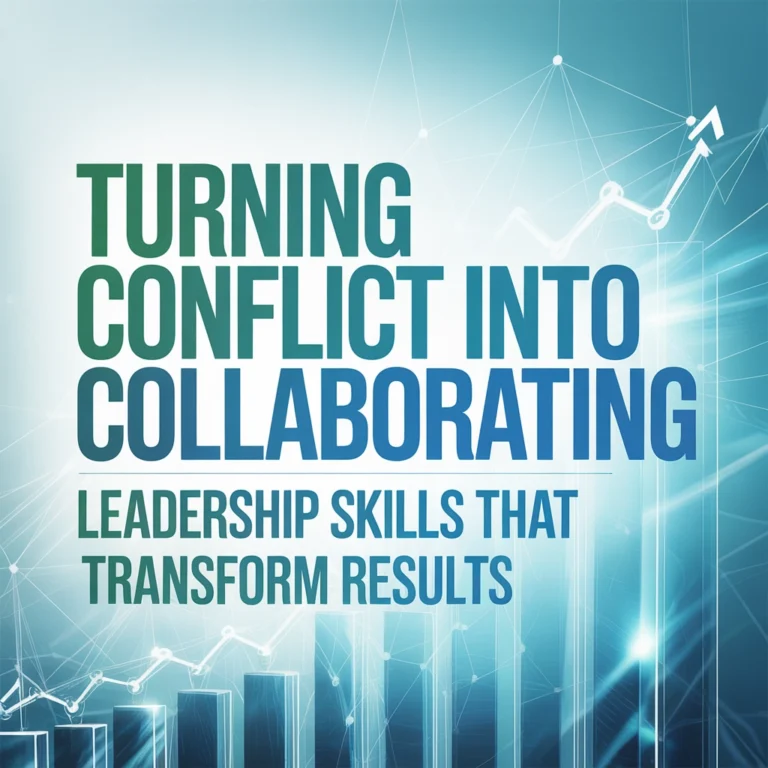 Turning Conflict Into Collaboration: Leadership Skills That Transform Results